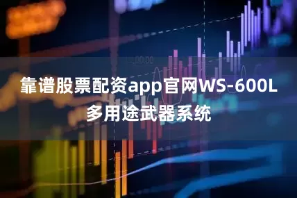 靠谱股票配资app官网WS-600L多用途武器系统
